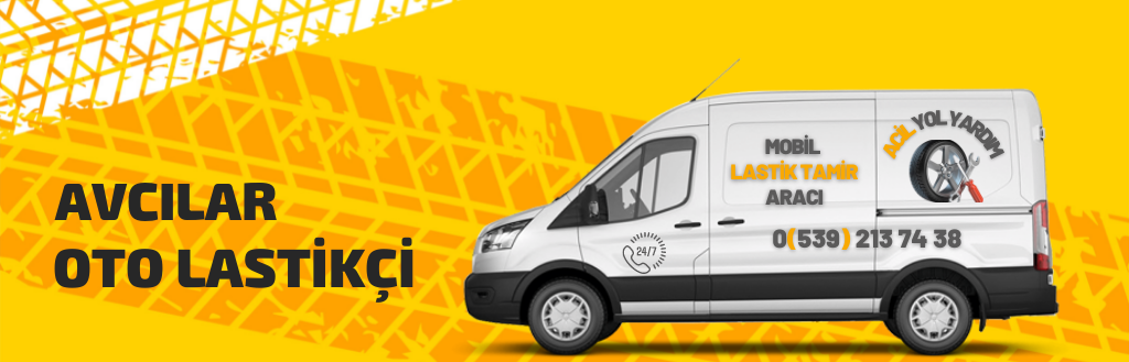 Avcılar Lastikçi olarak mobil ve seyyar acil lastikçi hizmetleri veriyoruz 7/24 nöbetçi açık lastik tamiri için bizi arayınız.