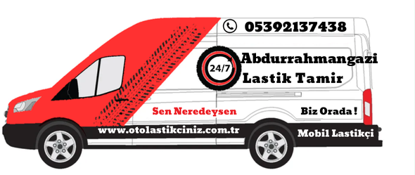 Abdurrahmangazi lastikçi olarak mobil ve seyyar acil lastikçi hizmetleri veriyoruz 7/24 nöbetçi açık lastik tamiri için bizi arayınız.
