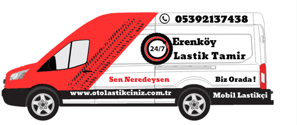 Erenköy lastikçi olarak mobil ve seyyar acil lastikçi hizmetleri veriyoruz 7/24 nöbetçi açık lastik tamiri için bizi arayınız.