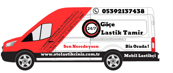Göçe lastikçi olarak mobil ve seyyar acil lastikçi hizmetleri veriyoruz 7/24 nöbetçi açık lastik tamiri için bizi arayınız.