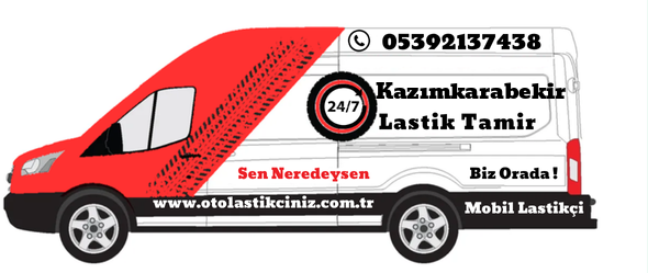 KazımKarabekir lastikçi olarak mobil ve seyyar acil lastikçi hizmetleri veriyoruz 7/24 nöbetçi açık lastik tamiri için bizi arayınız.